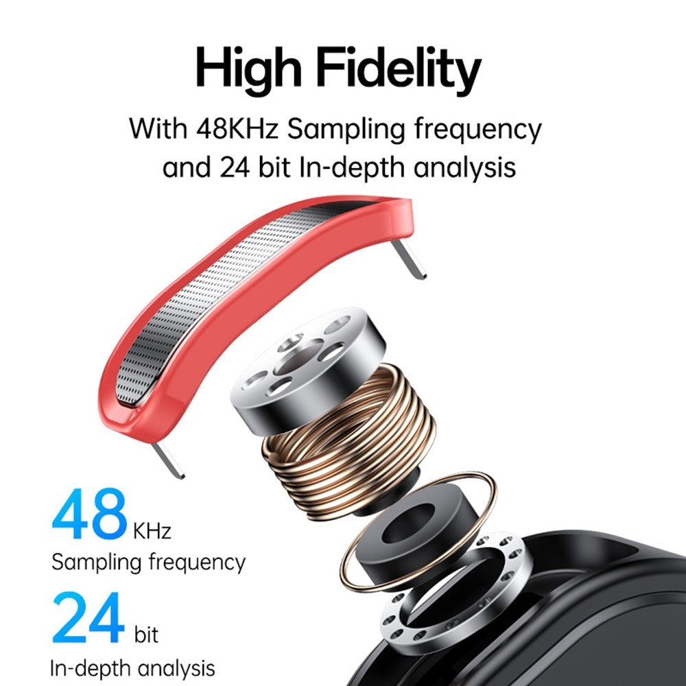 Yesido KR19 Lavalier, USB-C / Lightning, Set of 2 pieces, Black