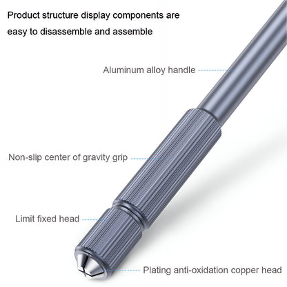 QIANLI iHilt Plus Scalpel Handle, Gray
