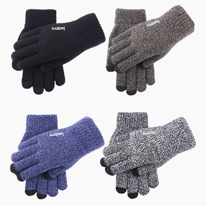 Guanti Invernali Touch Iwarm ST0018, Taglia 23cm, Blu