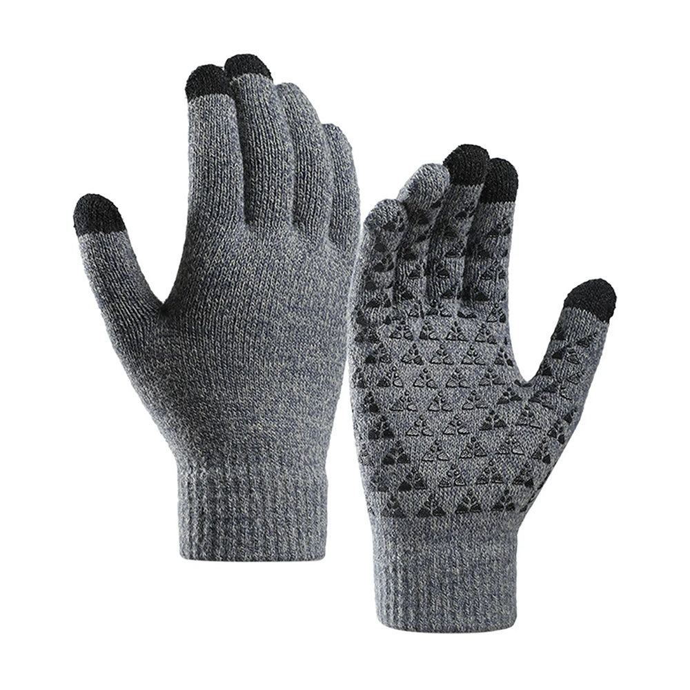 Guanti Invernali Touch Iwarm ST0018, Taglia 23cm, Grigio