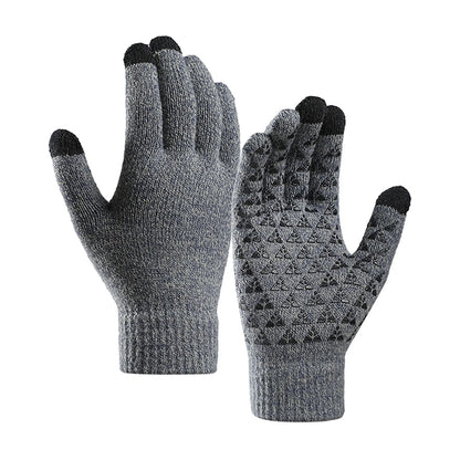 Guanti Invernali Touch Iwarm ST0018, Taglia 23cm, Grigio