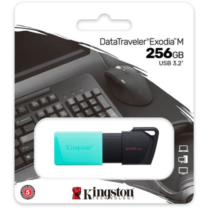 Memoria esterna USB-A 3.2 Kingston DT Exodia M, 256Gb DTXM/256GB