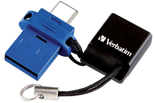 Memoria Esterna USB-A 3.0 / USB-C Verbatim StoreNGo, 64Gb 49967
