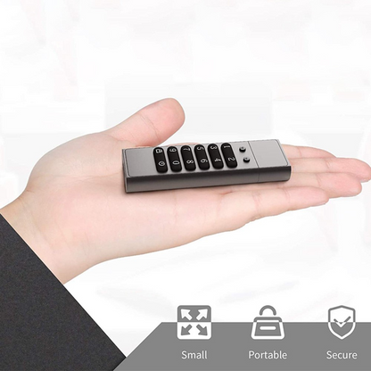 Memoria Esterna USB-A 3.0 OEM XC002 KeySecure, 64Gb