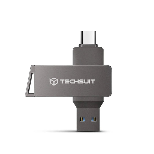 Memoria Esterna USB-A 3.0 / USB-C Techsuit THSM19, 32Gb