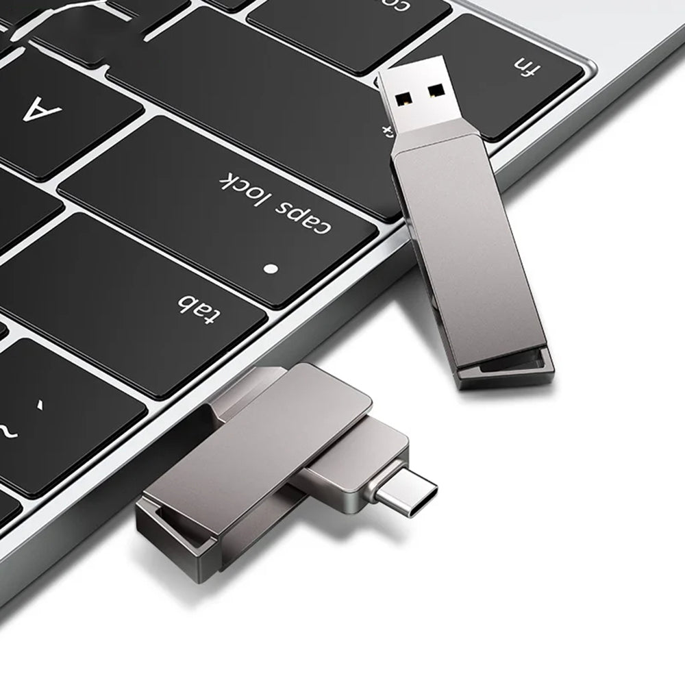 Memoria Esterna USB-A 3.0 / USB-C Techsuit THSM20, 256Gb