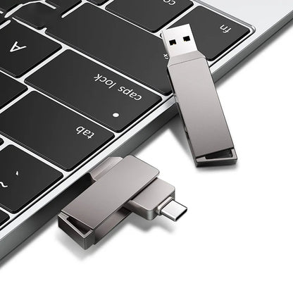 Memoria Esterna USB-A 3.0 / USB-C Techsuit THSM20, 256Gb