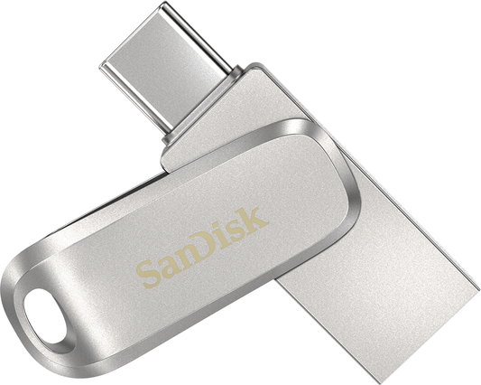 Memoria Esterna USB-A 3.2 / USB-C SanDisk Ultra Luxe Dual Drive, 512Gb SDDDC4-512G-G46
