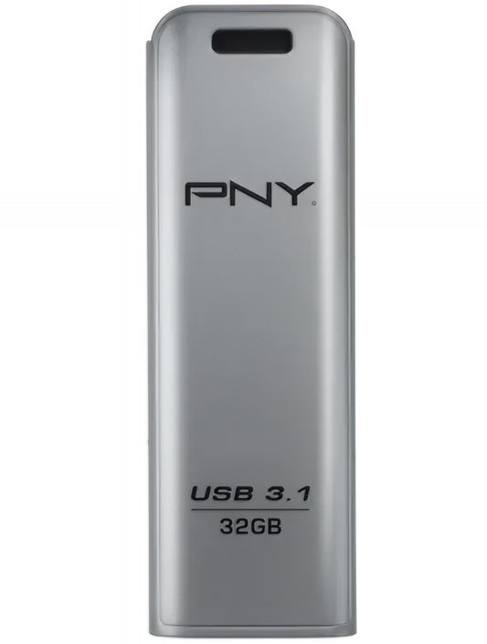 Memoria Esterna USB-A 3.1 PNY Elite Steel, 32Gb FD32GESTEEL31G-EF
