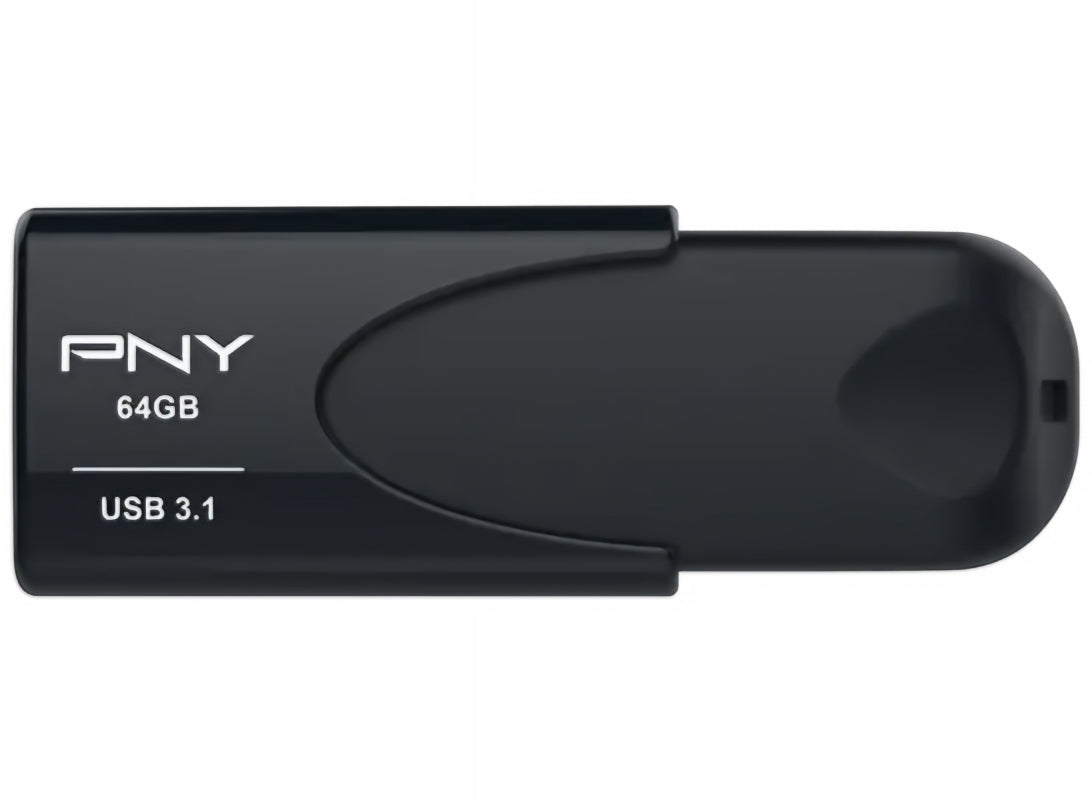 Memoria Esterna USB-A 3.1 PNY Attache 4, 64Gb FD64GATT431KK-EF