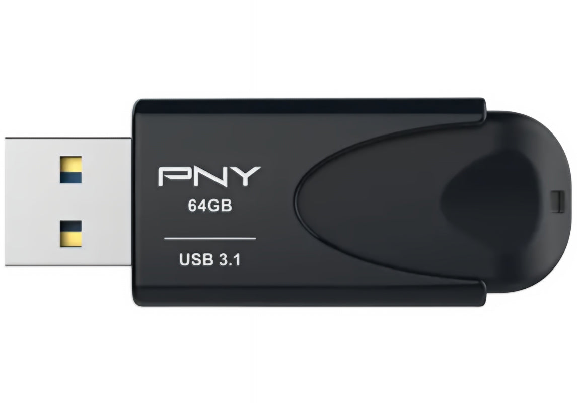 Memoria Esterna USB-A 3.1 PNY Attache 4, 64Gb FD64GATT431KK-EF