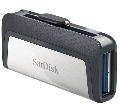 Memoria Esterna USB-A 3.1 / USB-C SanDisk Ultra Dual Drive, 64Gb SDDDC2-064G-G46