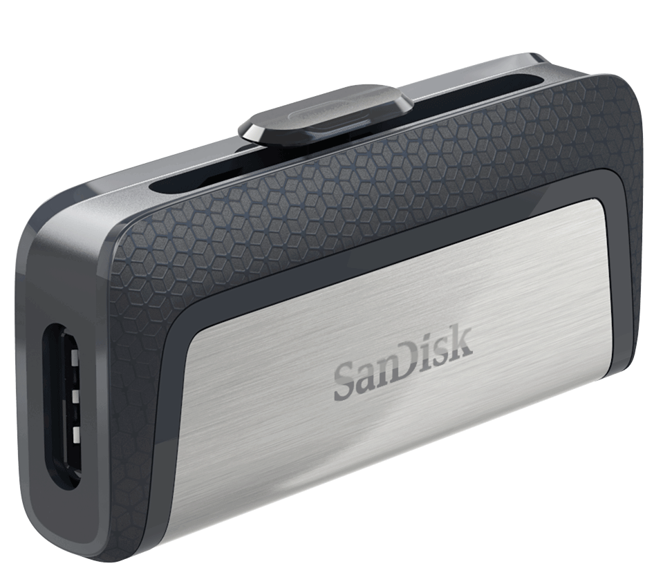 Memoria Esterna USB-A 3.1 / USB-C SanDisk Ultra Dual, 128Gb SDDDC2-128G-G46