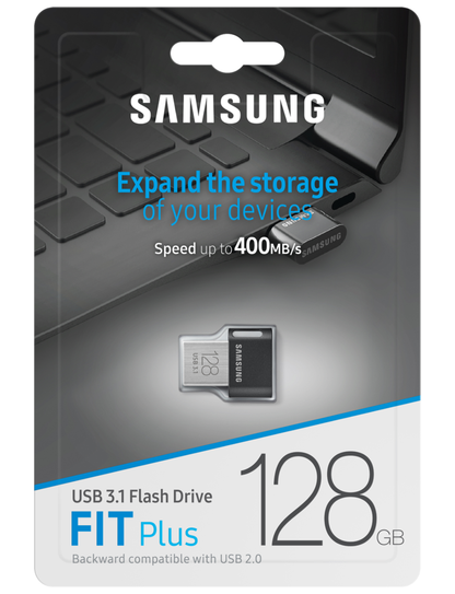 Memoria Esterna USB-A 3.1 Samsung FIT Plus, 128Gb MUF-128AB/APC