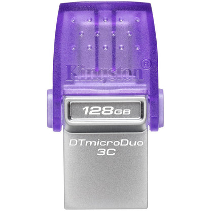 Memoria esterna USB-A 3.2 / USB-C Kingston microDuo 3C, 128Gb DTDUO3CG3/128GB 