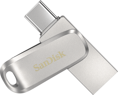 Memoria Esterna USB-A 3.2 / USB-C SanDisk Ultra Luxe Dual Drive, 256Gb SDDDC4-256G-G46