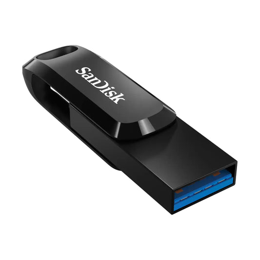 Memoria Esterna USB-A 3.2 / USB-C SanDisk Ultra Dual Go, 256Gb SDDDC3-256G-G46