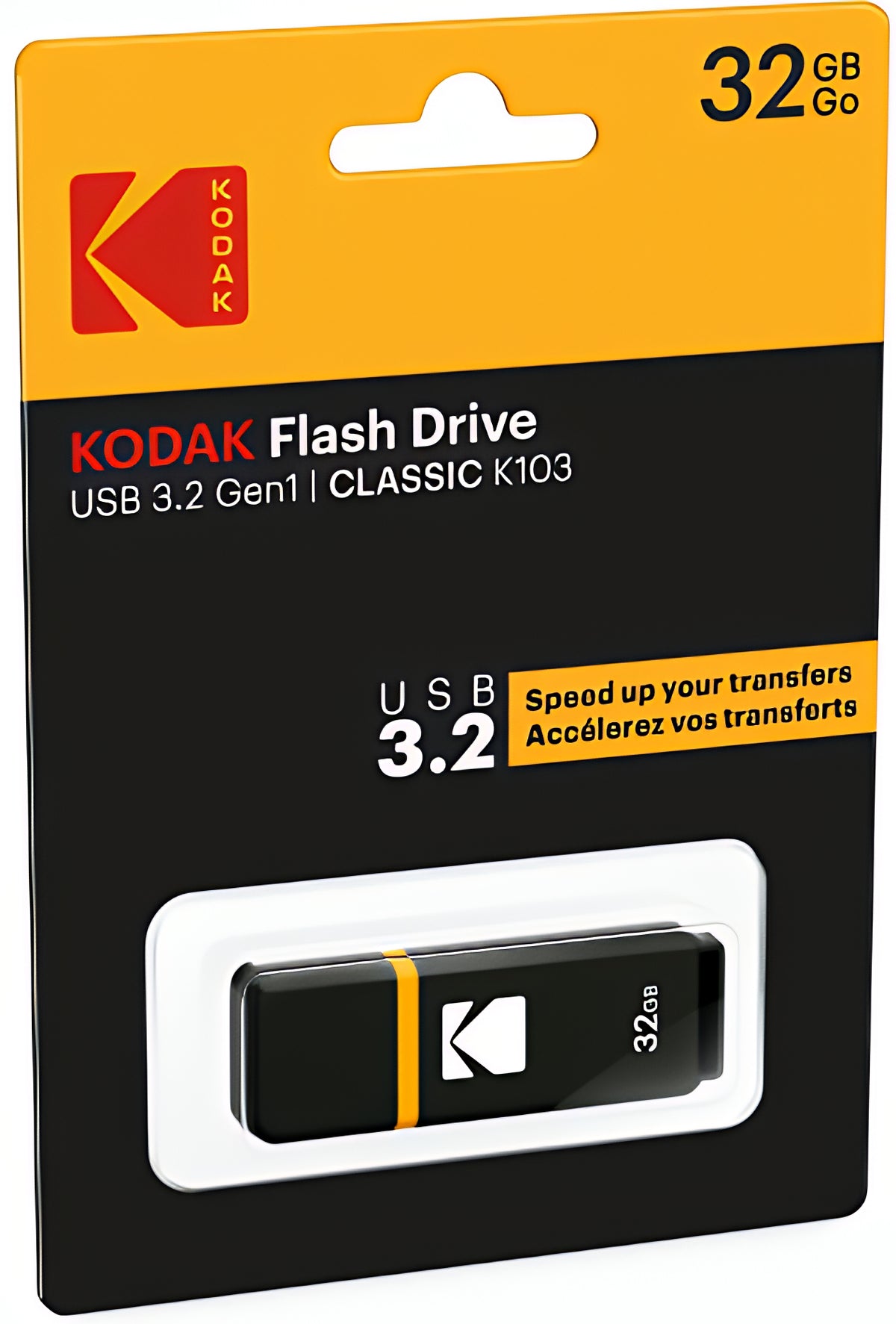 Memoria Esterna USB-A 3.2 Kodak K100, 16Gb EKMMD16GK103