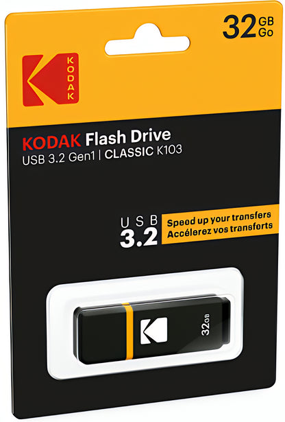 Memoria Esterna USB-A 3.2 Kodak K100, 16Gb EKMMD16GK103