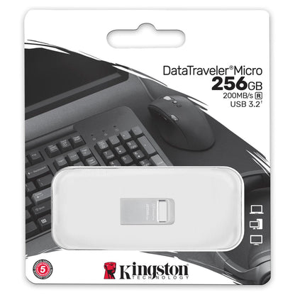 Memoria esterna Kingston Micro G2 USB-A 3.2, 256Gb DTMC3G2/256GB 