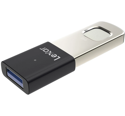 Memoria Esterna USB-A 3.2 Lexar JumpDrive Fingerprint F35 Pro, 64Gb