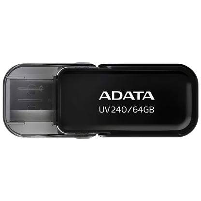 Memoria esterna USB-A Adata UV240, 64Gb AUV240-64G-RBK AUV240-64G-RBK 