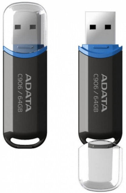 Memoria Esterna USB-A Adata C906, 64Gb AC906-64G-RBK