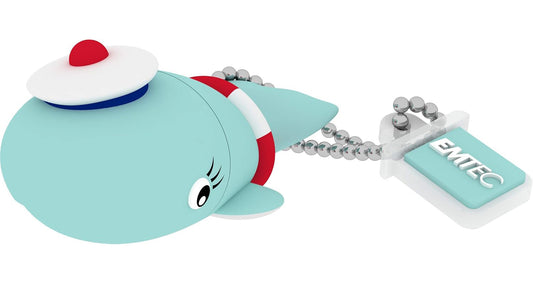 Memoria Esterna USB-A Emtec M337 Whale, 16Gb ECMMD16GM337