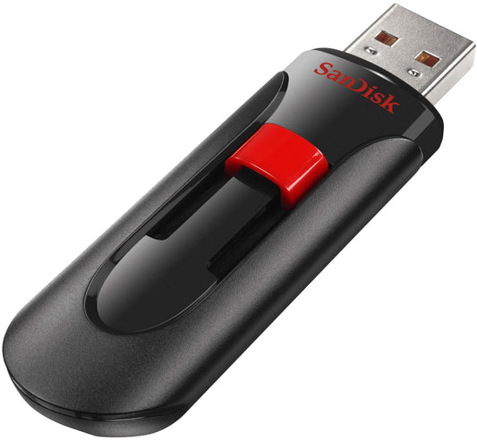 Memoria Esterna USB-A SanDisk Cruzer Glide, 64Gb SDCZ60-064G-B35