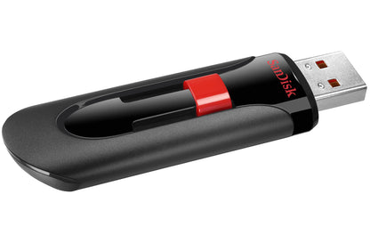 Memoria Esterna USB-A SanDisk Cruzer Glide, 64Gb SDCZ60-064G-B35