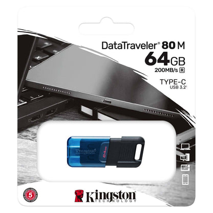 Memoria esterna Kingston DT80M 64Gb DT80M/64GB USB-C 