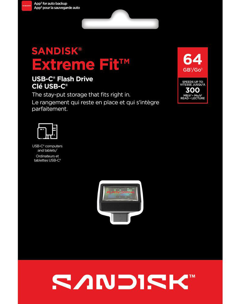 Memoria Esterna USB-C SanDisk Extreme Fit, 64Gb SDCZ530-064G-G46