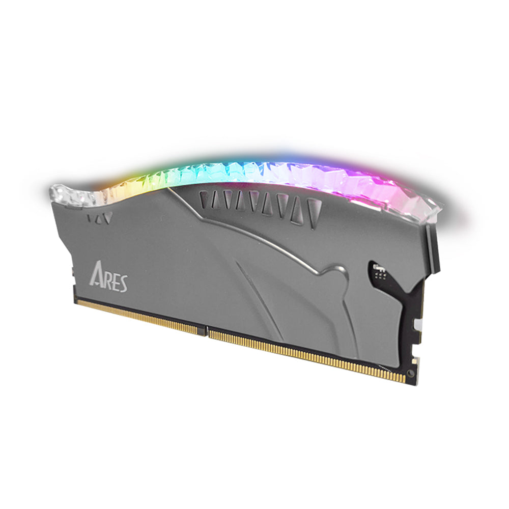 Memoria RAM Dato Ares Armor Lite, DDR4, RGB, 8GB, 3600Mhz, CL18, Grigio ARB8G4G36