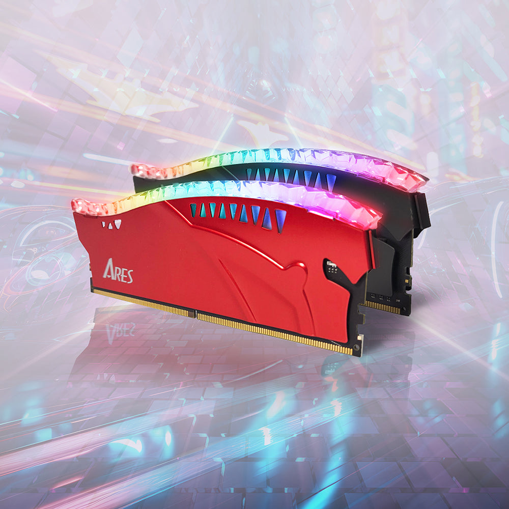 Memoria RAM Dato Ares Armor Lite, DDR5, RGB, 16GB, 7200Mhz, Nera ARB16G5K72