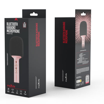 MaXlife MXBM-600 Microfono Bluetooth, rosa 