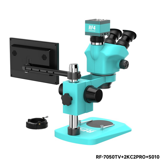 Microscopio con Monitor e Telecamera RF4 RF-7050TV + 2KC2PRO + S010