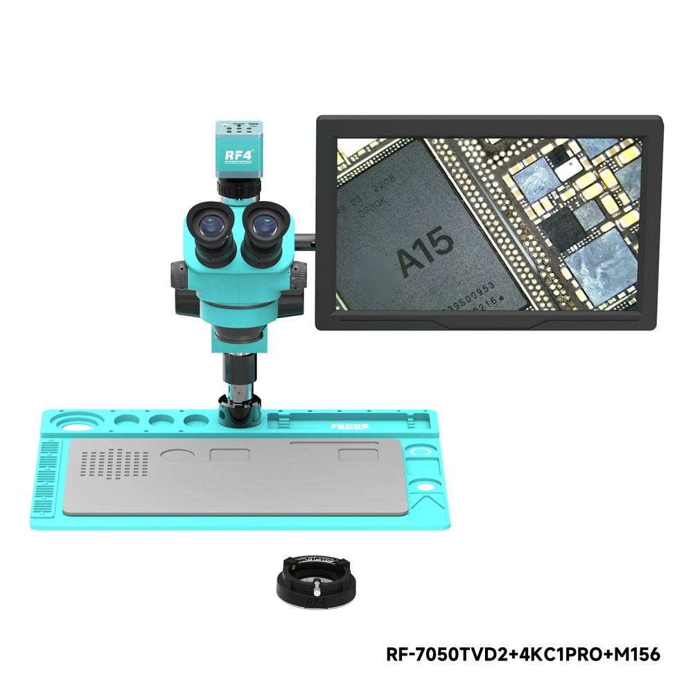 Microscopio con Monitor e Camera RF4 RF-7050TVD2 + 4KC1PRO + M156