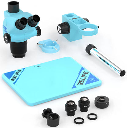Microscopio Relife RL-M6T Pro-B11, Turchese