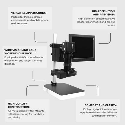 Sunshine Microscope MS8E-01, Black