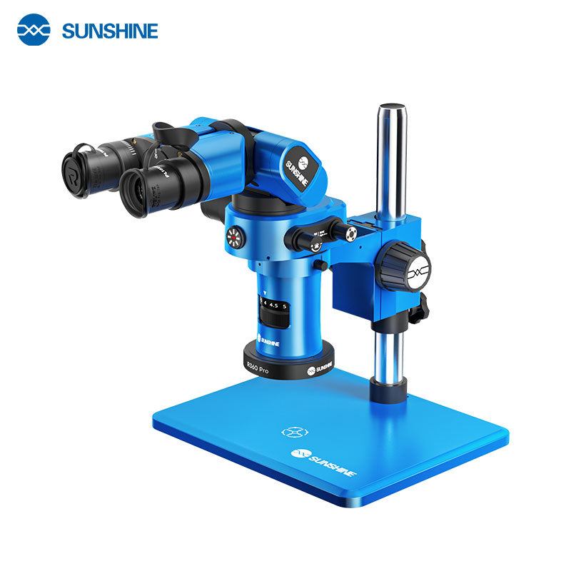 Microscopio Sunshine R360 Pro, Blu
