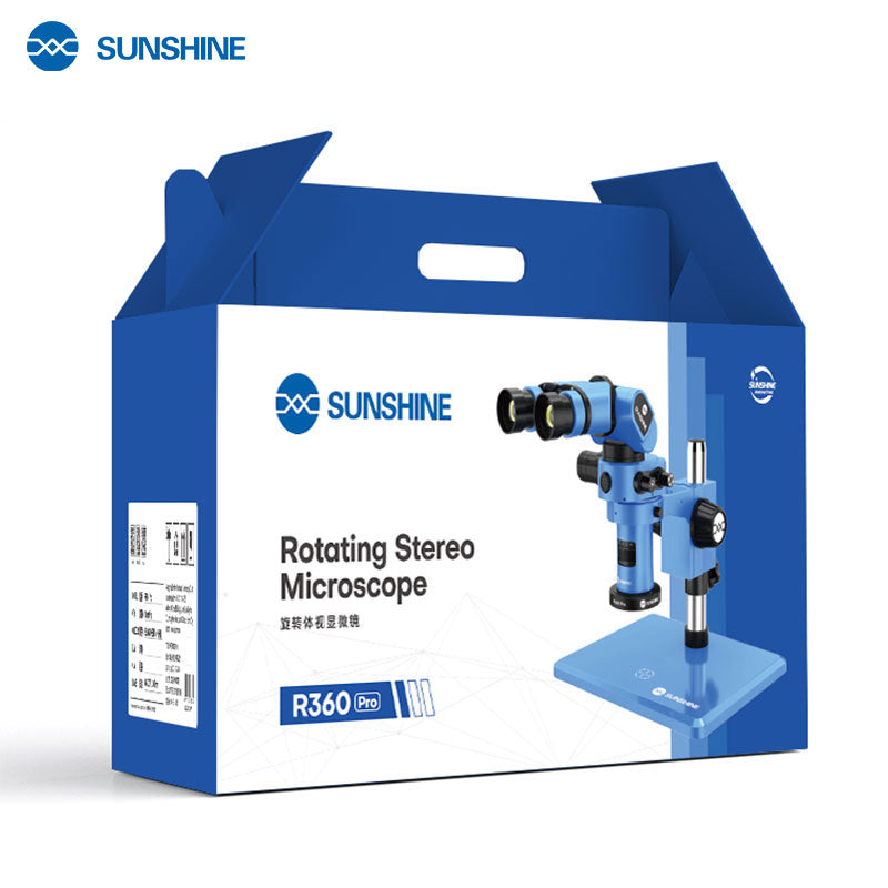 Microscopio Sunshine R360 Pro, Blu