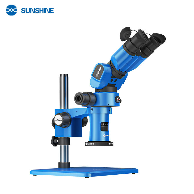 Microscopio Sunshine R360 Pro, Blu