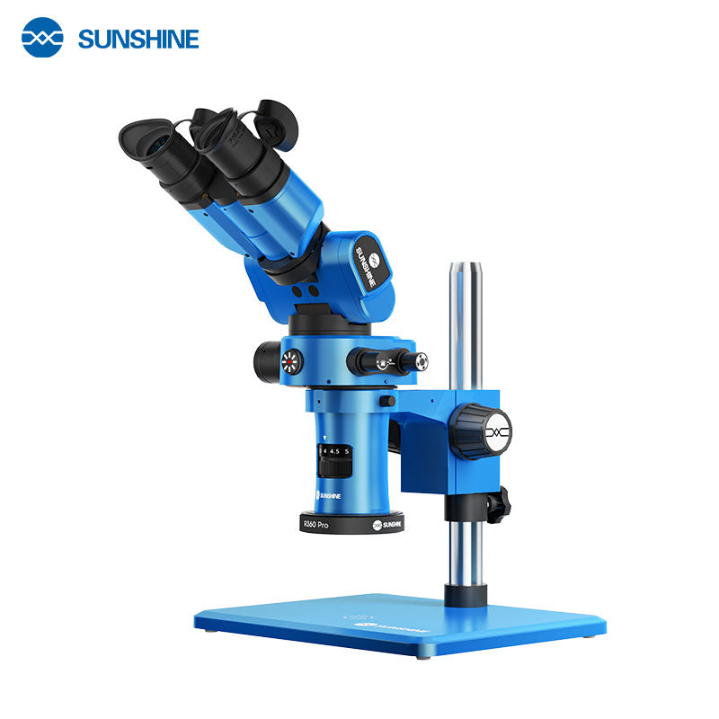 Microscopio Sunshine R360 Pro, Blu