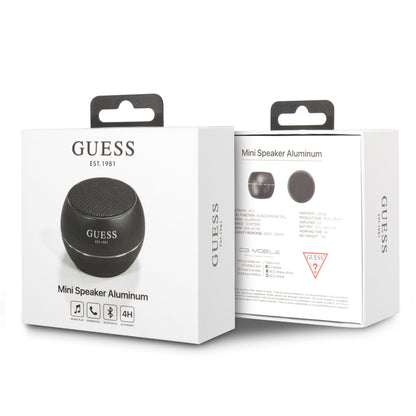 Cassa Portatile Bluetooth Guess, 3W, Nera