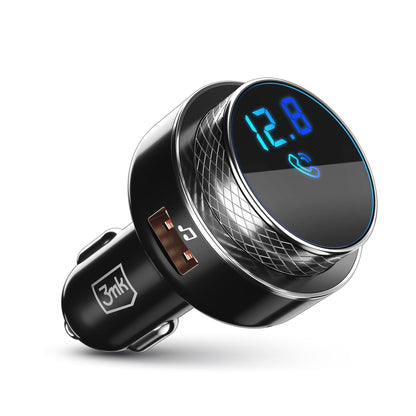 Modulatore FM Bluetooth 3MK Hyper Car, 2 x USB-A - 1 x microSD