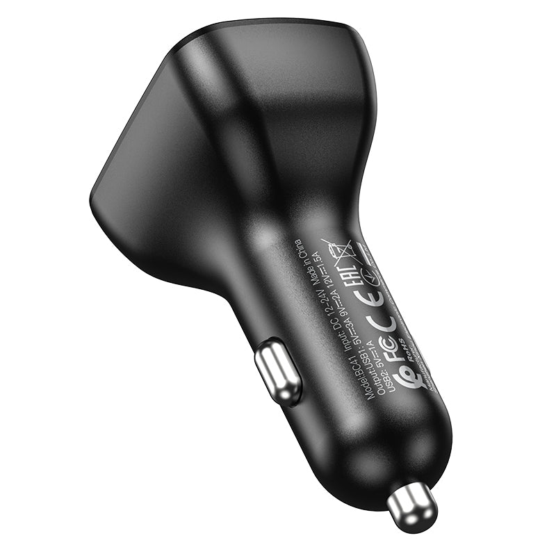 Modulatore FM Bluetooth Borofone BC41 Eminency, 2 x USB-A - 1 x microSD