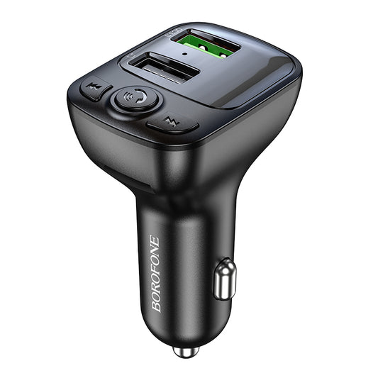 Modulatore FM Bluetooth Borofone BC41 Eminency, 2 x USB-A - 1 x microSD