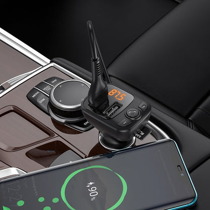 Modulatore FM Bluetooth Borofone BC41 Eminency, 2 x USB-A - 1 x microSD