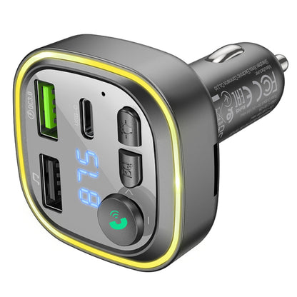 Modulatore FM Bluetooth Borofone BC48, 2 x USB-A - 1 x USB-C
