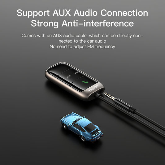 Modulatore FM Bluetooth Yesido YAU32, 1 x 3.5mm - 1 x microSD